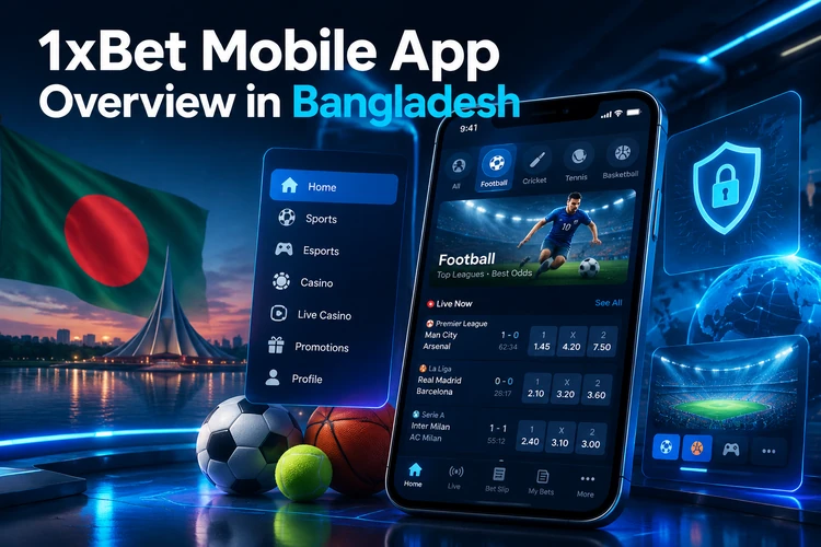 1xBet Mobile App Overview in Bangladesh